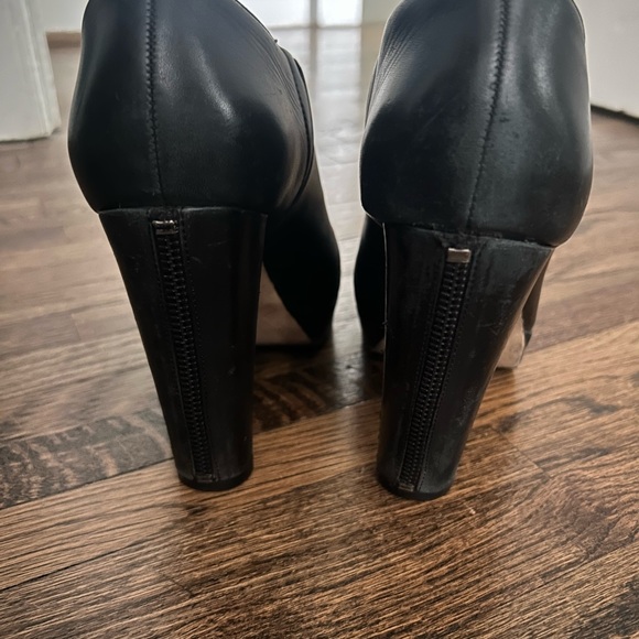 Cole Haan Black Heeled Ankle Boots - Picture 2 of 6